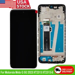 Zamiennik dla Motorola Moto G 5G 2023 XT2313 LCD Ekran dotykowy Digitizer Ramka - Zdjęcie 1 z 5