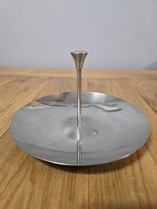 Solid 18/8 Stainless Steel Tidbit Serving Tray - Picture 1 of 6