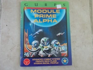 GURPS Module Prime Alpha 8101 Advanced Combat Systems Deck Plans Racial Profile - Picture 1 of 2