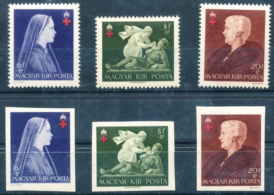 HUNGRÍA - 1942. Cruz Roja: Muerte de István Horthy -MNH Foto 1 de 1