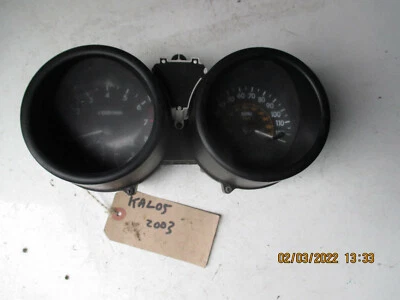 DAEWOO KALOS MK1 2007 SPEEDO CLOCKS INSTRUMENT CLUSTER KT2K190023 96461302 — 第 1/3 张图片