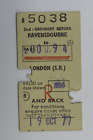 Bilet kolejowy Ravendbourne do Londynu (SR) 2. klasa #5038
