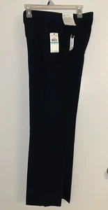 Calvin Klein Boys Flat Front Stretch Dress Pants Sz 20 Navy NEW NWT - Picture 1 of 6