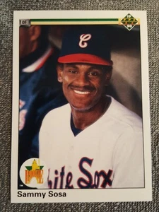 1990 Upper Deck Sammy Sosa #17 Swinging Sammy Rookie Card🔥📈 Centered Clean👀 - Bild 1 von 2