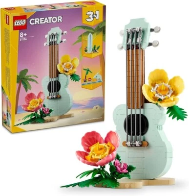 Lego Ukelele Tropical # 31156 (Sellado y Nuevo) 3 en 1 Exclusivo Creador Foto 1 de 4