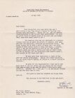 Gio Ponti Signed Letter Influential Architect (1966)