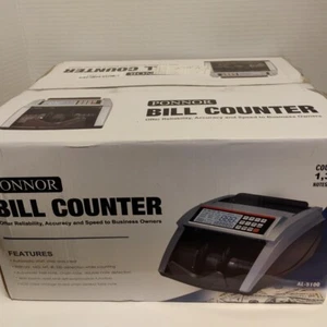 Money Counter Machine PONNOR with Value Count - Picture 1 of 9