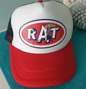 RAT TRUCKER CAP HAT MESH SNAPBACK VINTAGE PETROLIANA HOT ROD RAT ROD GARAGE - Bild 1 von 2