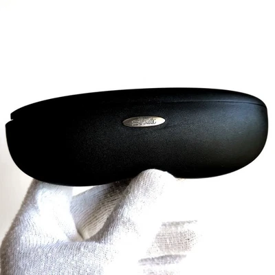 fodero occhiali da sole SILHOUETTE box sunglasses case custodia vintage grigio - Imagen 1 de 4