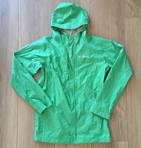 Columbia Watertight II Rain Jacket Boys Large 14-16 Green Waterproof Hooded NWOT - Picture 1 of 10