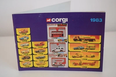 B93 CATALOGO CARTELLA VOLANTINO CORGI TOYS 1983 ECC. COND. - Immagine 1 di 4