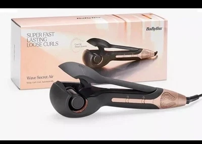 BaByliss Wave Secret Air Hair Styler Black Up to 230°C - Black (C1900U) - BNIB - Image 1 of 4