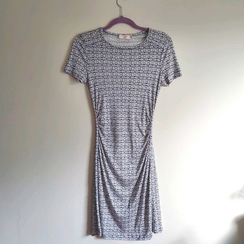 Abito Body Tubino Tory Burch Mirto 100% Seta Elasticizzato A Line Taglia S