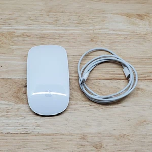 Apple Oficjalna mysz Magic Mouse 2 Bluetooth Akumulator A1657 Biała Testowana W Kabel - Zdjęcie 1 z 7