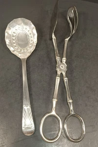 Juego de 2 cucharas para servir vintage plateadas 1961 LEILANI por 1847 Rogers IS - Imagen 1 de 17