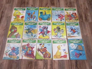 Vtg. 1970's The Sesame Street Library Vol 1-15 -Jim Henson's Muppets FAIR Cond. - Bild 1 von 17