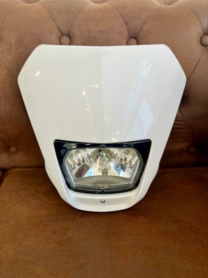 Faro mascherina anteriore moto enduro HM 50 125 universale - Immagine 1 di 2