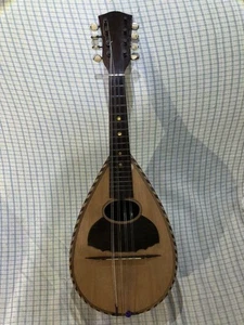 Mandolin Pasquale Di Santo Made in 1903 Bowl Back Italian Old - Picture 1 of 10