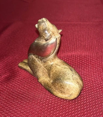 Escultura de bronce de león Loet Vanderveen Foto 1 de 4