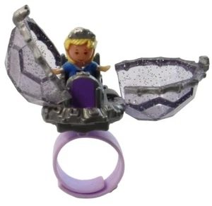 Polly Pocket Vintage 1993 Jewel Surprise Ring Bluebird Toys - Picture 1 of 3