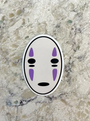 STICKER SURPLUS No Face Sticker l Gloss or Holographic Laminate l Waterproof Decal