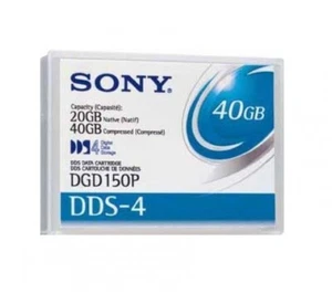 SONY DDS4/DDS-4 Premium DAT DATA Storage Cartridge Tape 20/40GB DGD150P 150P 4mm - Afbeelding 1 van 1