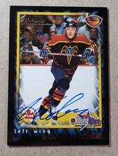 2001-02 Bowman Young Stars Spring Expo Ilya Kovalchuk Auto Rookie #1 Atlanta RC