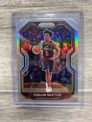 2020-21 Panini Prizm Basketball NBA #225 Collin Sexton Silver Holo Card Jazz - Image 1 of 2