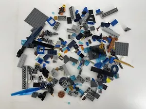 Lego lotto misto pezzi multicolore grigio blu 9 oz spedizione veloce gratuita - Foto 1 di 5