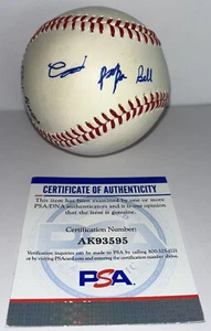 Cool Papa Bell ONL Signed Baseball,Homestead Grays, PSA/DNA Autograph,(B74) - Picture 1 of 8