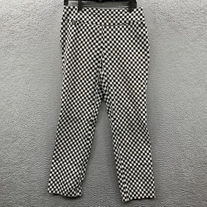 LISETTE L Montreal Pants Womens Large White Black* - Picture 1 of 7