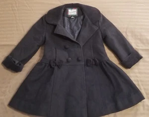 Rothschild Girls Navy Blue Wool Blend Coat Size 2T - Picture 1 of 3