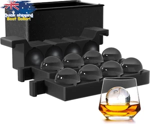 Clear Ice Ball Maker 2" Sphere Mold for Whiskey Bourbon Cocktails Old Fashioned - Picture 1 of 12