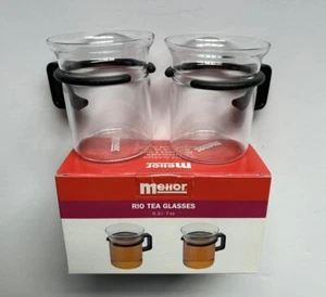 Melior Rio zweiteiliges Tee/Expresso Gläser Set - 7 Unzen POM Glas M4502-01 - Bild 1 von 9