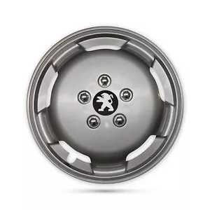For Peugeot Boxer MotorHome Camper Van 4x 15” Deep Dish Wheel Trims Hub Caps - Picture 1 of 3
