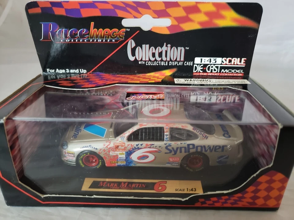 Race Image 97111 1 43 Die Cast Michael Waltrip Ford Thunderbird #21 Citgo Racing