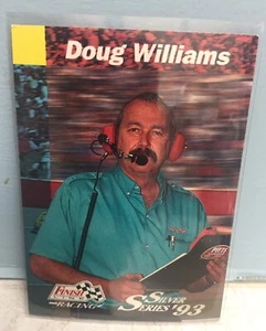 1993 PRO SET DOUG WILLIAMS CREW CHIEF #90 FINISH LINE RACING 179 BOBBY HILLIN   - Picture 1 of 2