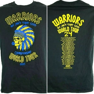 Golden State Warriors Championship World Tour 2015 T-Shirt size Small Ain't Good - Picture 1 of 5