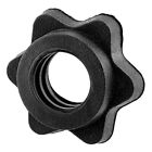 4Pcs Barbell Spinlock Collar, Bar Hexagon Nut, Anti-Slip Spin Lock Collar Screws