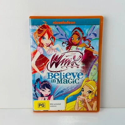 Winx Club - Believe In Magic (DVD, 2007)  + Fast Free Post - image 1 of 2