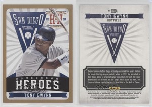 2013 Panini Hometown Heroes Homegrown Heroes Gold Tony Gwynn #HH14 HOF