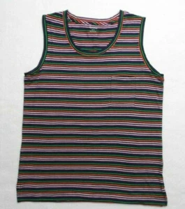 Madewell Women's One Pocket Striped Muscle Tank Size S Women Cotton Sleeveless - Picture 1 of 5