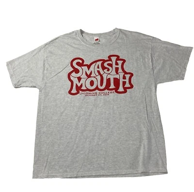 Vintage Smash Mouth Tour Rock Band T Shirt EVENT STAFF Lycoming College 2018 XL - Image 1 of 4