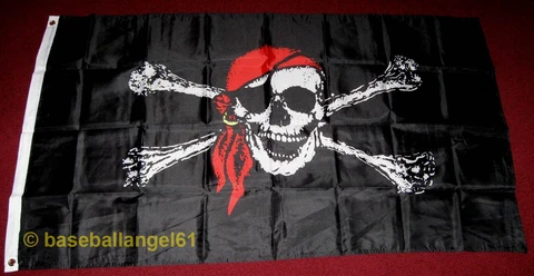 PITTSBURGH PIRATES~JOLLY ROGER 3x5 FLAG~BRAND NEW~LETS GO BUCS Cover