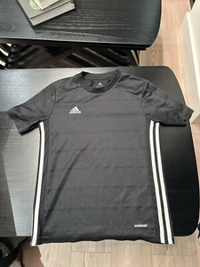 Boys Black Adidas Aeroready T-shirt - Picture 1 of 2