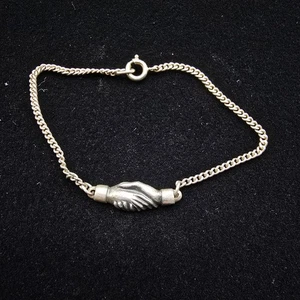 Vintage Sterlingsilber Freundschaftsarmband 7,5" James Avery? - Bild 1 von 4