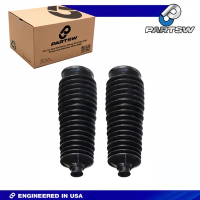 PartsW Chevy Colorado Ford Escape GMC Canyon 2Pc Rack Bellow Boots 2002–2018 - Image 1 of 4