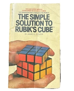The Simple Solution to Rubik's Cube James G. Nourse vintage Bantam 1981 - Picture 1 of 9