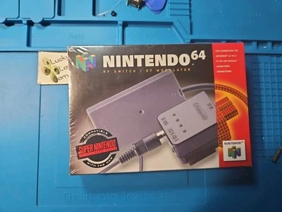 Nintendo 64 OEM RF Switch RF Modulator Brand New Sealed FREE SHIP - Image 1 of 2