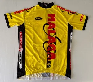 Camiseta de ciclismo de Kaui para Malaga Cycles W.A para hombre XXL nueva franqueo gratuito - Imagen 1 de 12